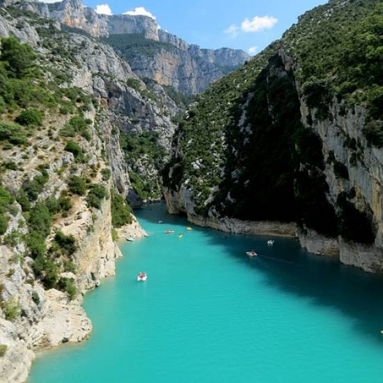 Helicopter Tour Over Gorges du Verdon In H125