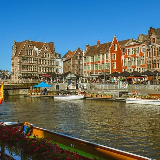 Brussels to Bruges with En Route Stop in Ghent