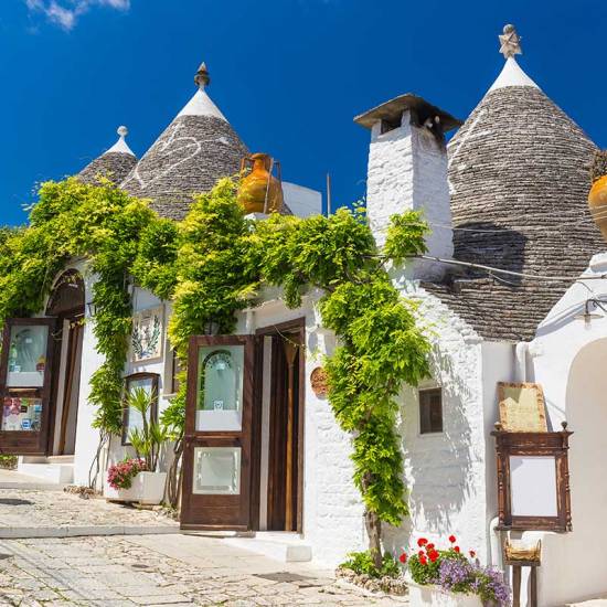 From Coastal to Inland Towns: Alberobello & Matera