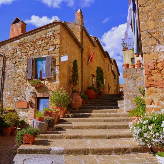 Pienza, Bagno Vignoni, and San Quirico d'Orcia