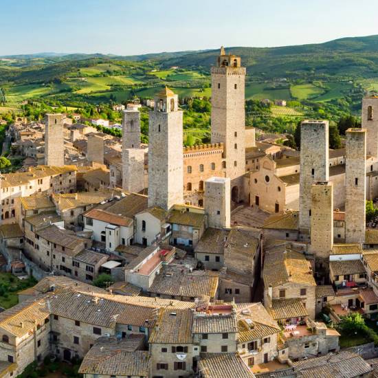 Towers and Terroir: Private Tour of San Gimignano with Guide & Premium Wines of Chianti